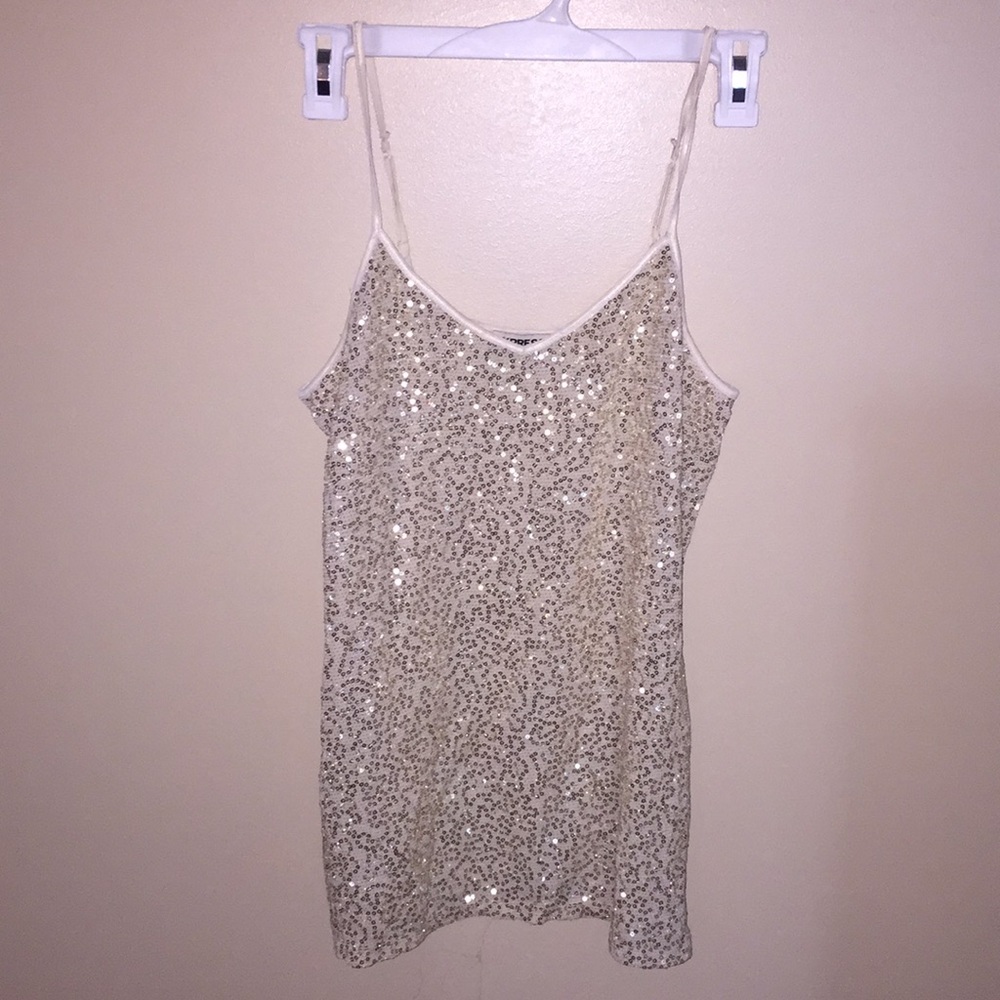 Sequin Tank Top
